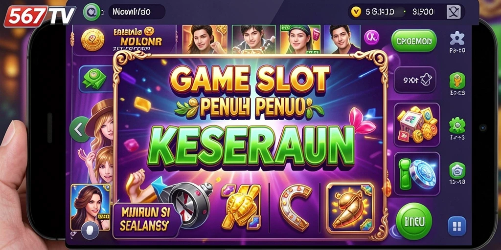 Tampilan gameplay menarik dari slot 567TV dengan efek visual yang memukau.
