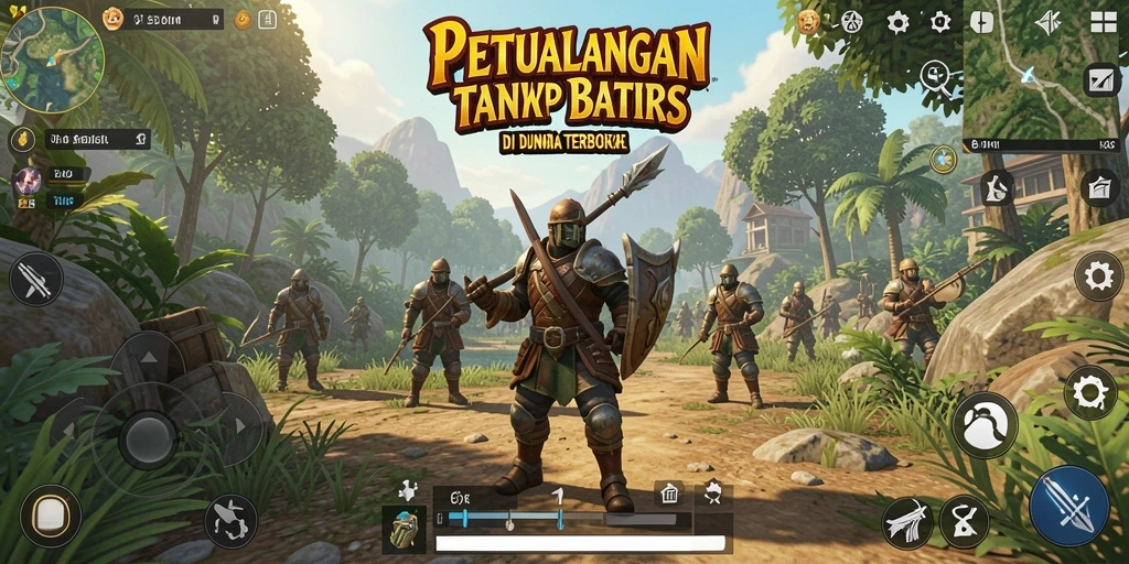 Tangkapan layar dari gameplay Open World yang mendebarkan di 5ZK.