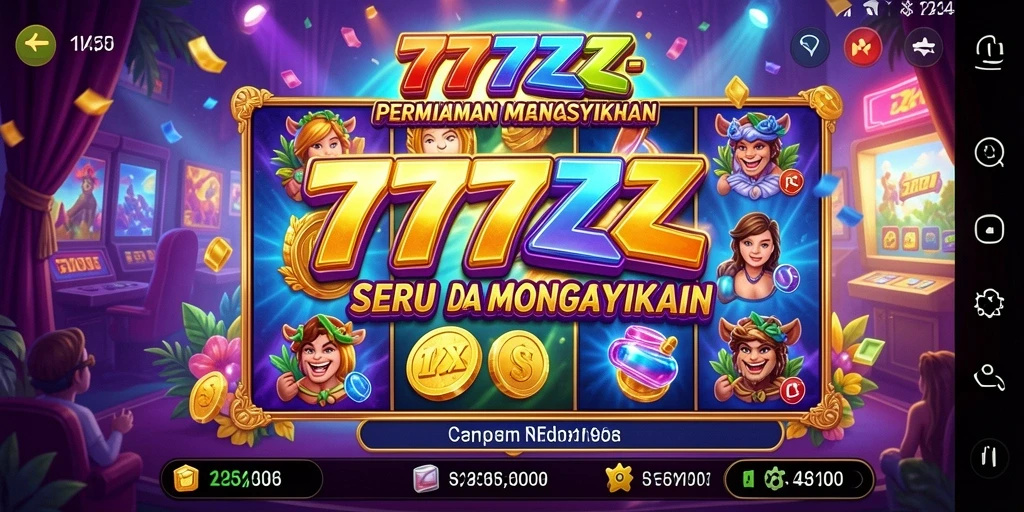 Gameplay seru 777ZX dengan tampilan grafis yang memukau.