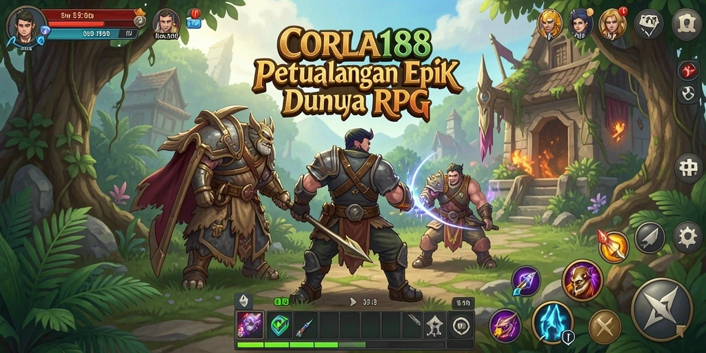 Tangkapan layar dari gameplay seru CORLA188 yang menyajikan pertarungan epik.