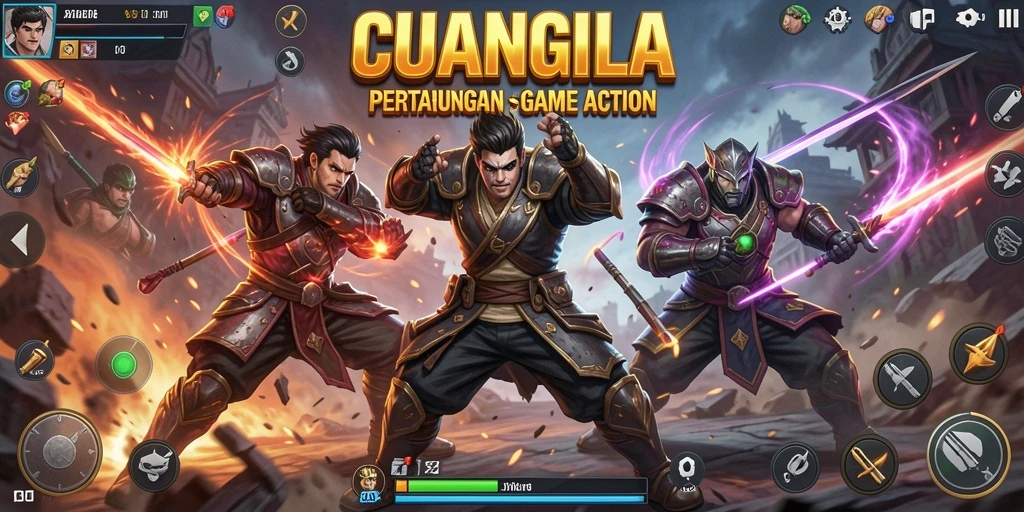 Tampilkan gameplay intens dan karakter beragam dalam CUANGILA.