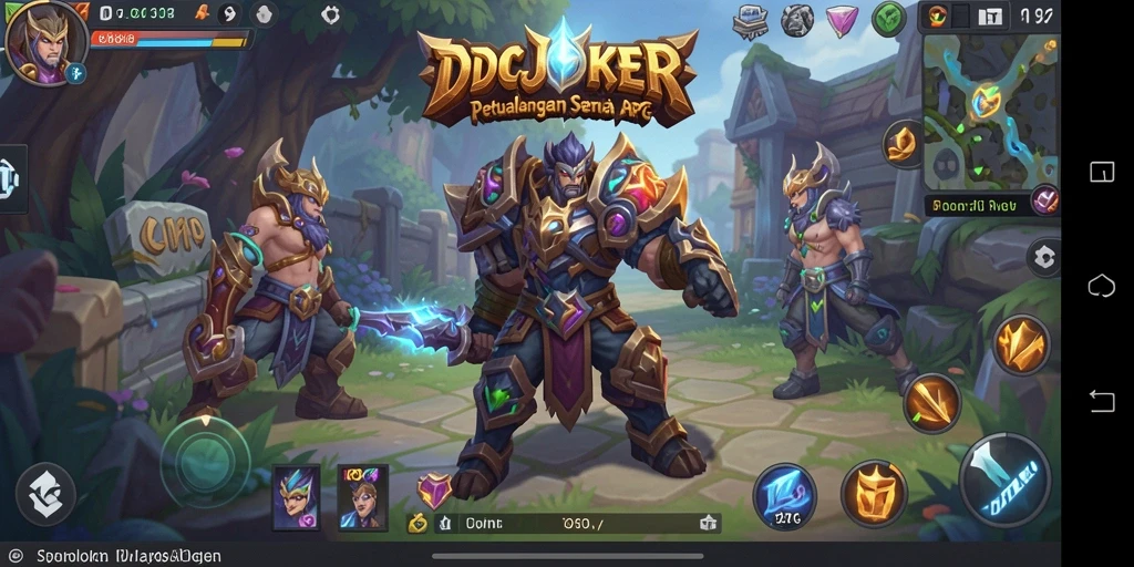 Tampilan aksi seru dalam gameplay ARPG IDCJOKER.