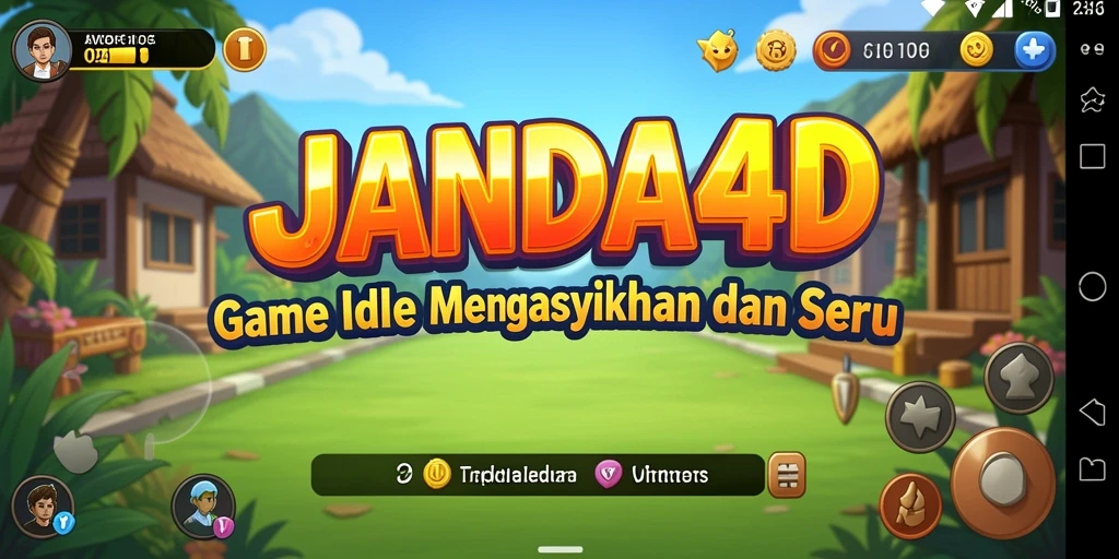 Tampilan gameplay seru dan menarik dari JANDA4D.