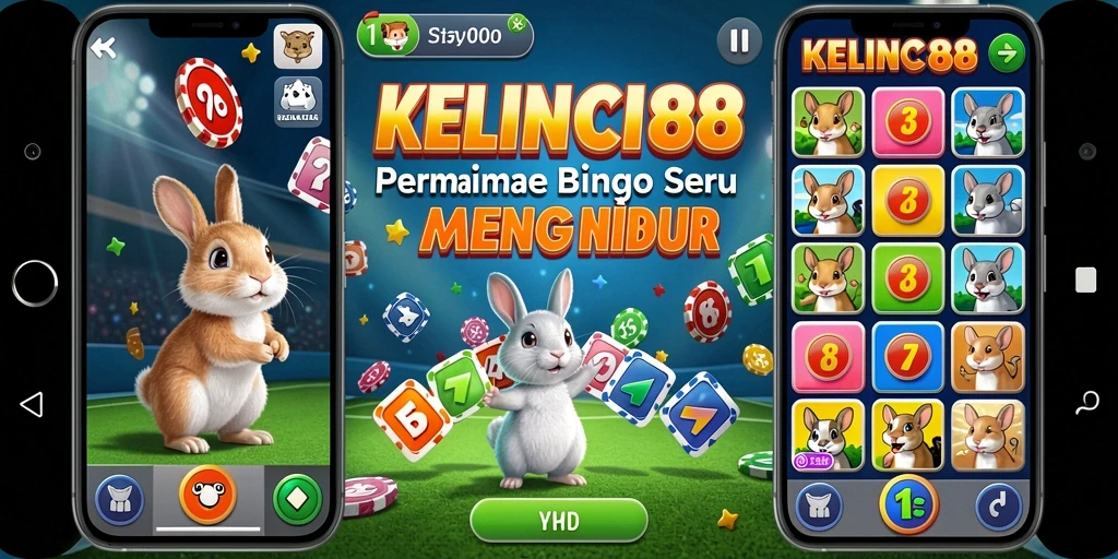 Tampilan menarik dan seru saat bermain Bingo di KELINCI88.