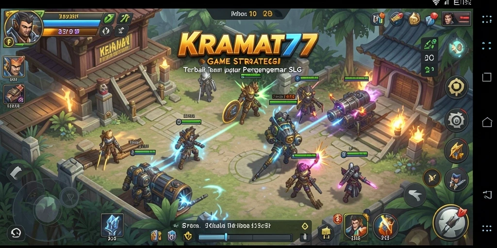 Tampilan gameplay menegangkan dari KRAMAT77 dengan strategi yang mendalam.