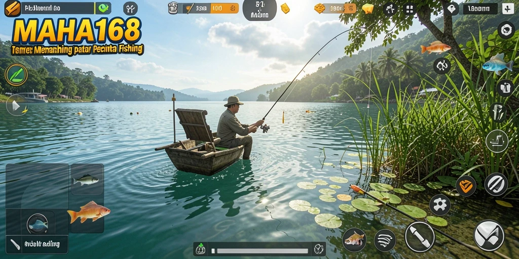 Tampilan gameplay Fishing di MAHA168 yang memukau dan realistis.