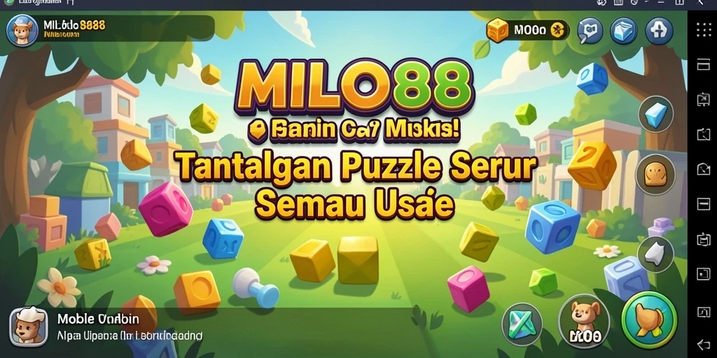 Tampilan gameplay <strong>MILO88</strong> yang menantang dan mengasyikkan.