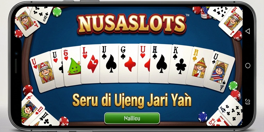 Screenshot gameplay NUSASLOTS menunjukkan antarmuka permainan domino yang menarik.