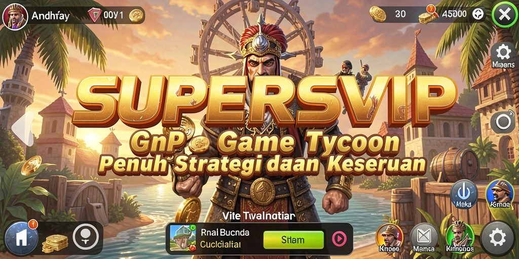 Tampilan gameplay SUPERSVIP yang seru dan mengasyikkan.